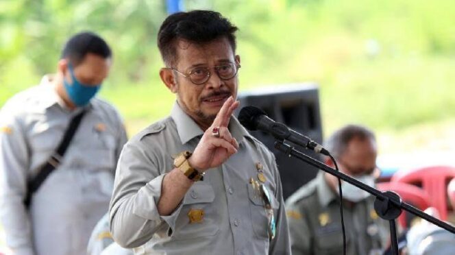 
 Menteri Pertanian Syahrul Yasin Limpo. [Sumber Foto: tempo.co]