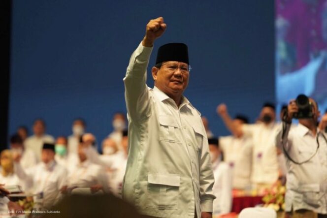 
 Ketua Umum Partai Gerindra Prabowo Subianto.  [Sumber Foto: Foto/MNC Media]