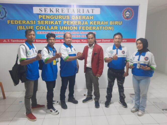 
 foto dokumentasi FSP Kerah Biru SPSI Riau