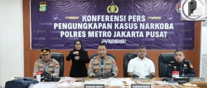 
 Kapolres Jakarta Pusat Kombes Komarudin Bersama Pejabat Polres