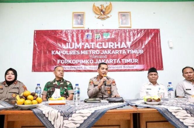 
 Sambutan dan Arahan Kapolres Metro Jakarta Timur Kombes Pol Dr. Leonardus Simarmata, S.Sos, SIK, MH, M.Han