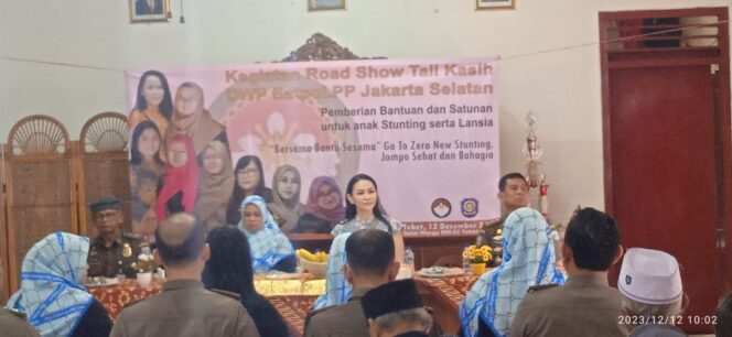 
 Giat Road Show Tali kasih DWP Satpol PP Jakarta Selatan