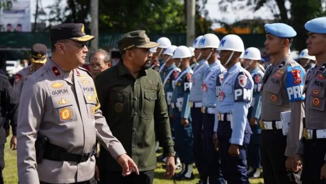 
 Wakapolda Sumbar Pimpin Apel Gabungan Operasi Ketupat Singgalang