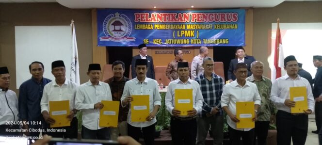 
 Pelantikan Pengurus LPM Kelurahan Se-Kecamatan Jatiuwung Kota Tangerang 