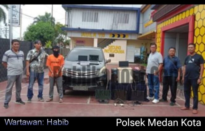 
 Reskrim Polsek Medan Kota Gercep (Gerak Cepat) Membekuk Pelaku Kuras Aset Perusahaan, PT.Perdana Agro. Pelakunya Office Boy